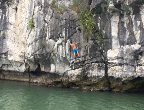 Deep Water Solo Climbing & Cat Ba National Park