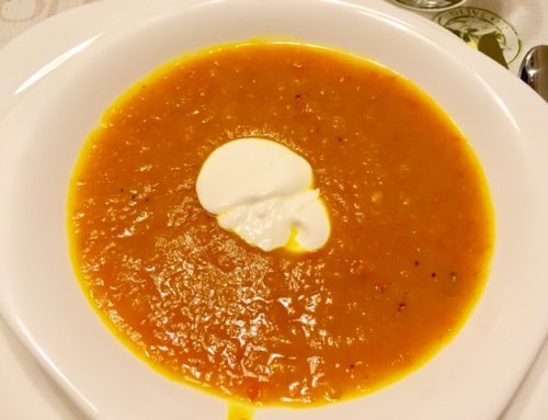 Pumpkin Soup with Cinnamon